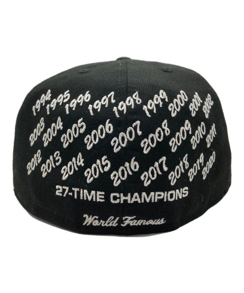 New Era（ニューエラ）New Era (ニューエラ) Supreme (シュプリーム) ChampionShip Box Logo Cap ブラック サイズ:58.7の古着・服飾アイテム