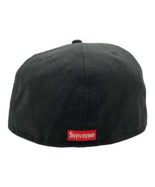 New Era（ニューエラ）New Era (ニューエラ) Supreme (シュプリーム) Handstyle キャップ ブラックの古着・服飾アイテム
