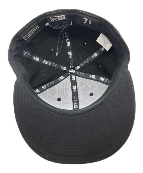 New Era（ニューエラ）New Era (ニューエラ) Supreme (シュプリーム) Handstyle キャップ ブラックの古着・服飾アイテム