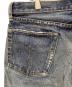中古・古着 RRL (ダブルアールエル) ダメージ加工セルビッチデニムパンツ インディゴ サイズ:30：11000円