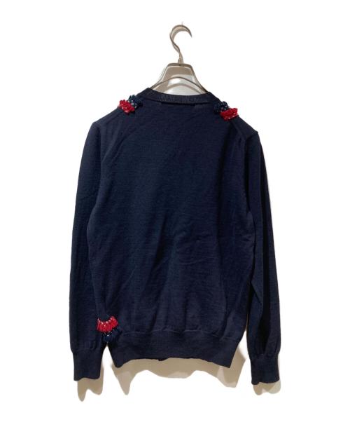 COMME des GARCONS HOMME PLUS（コムデギャルソンオムプリュス）COMME des GARCONS HOMME PLUS (コムデギャルソンオムプリュス) カーディガン ネイビー サイズ:不明の古着・服飾アイテム