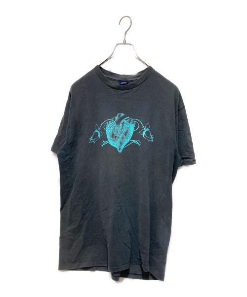 stussy（ステューシー）stussy (ステューシー) プリントTシャツ ブラック サイズ:Ｌの古着・服飾アイテム