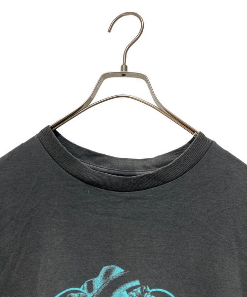 stussy（ステューシー）stussy (ステューシー) プリントTシャツ ブラック サイズ:Ｌの古着・服飾アイテム