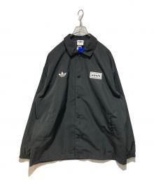 adidas×oasis（アディダス×オアシス）の古着「TOUR COACH JACKET」｜ブラック