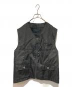 ）の古着「ナイロンベスト」｜ブラック