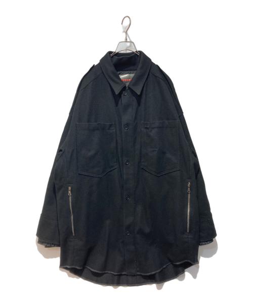 PRADA SPORTS（プラダスポーツ）PRADA SPORTS (プラダスポーツ) ライナー付コート ブラック サイズ:表記無しの古着・服飾アイテム