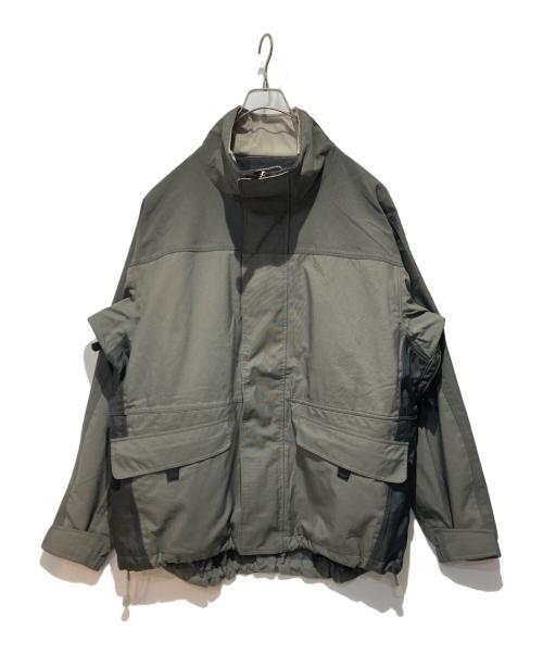 NIKE ACG（ナイキエーシージー）NIKE ACG (ナイキエーシージー) 90’s スタンドカラージャケット グレー サイズ:Ｌの古着・服飾アイテム