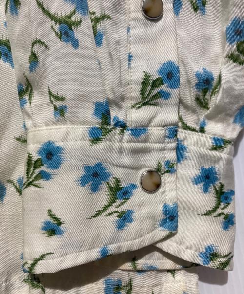 DAIRIKU（ダイリク）DAIRIKU (ダイリク) Wyatt Western Shirt ベージュ サイズ:Mの古着・服飾アイテム