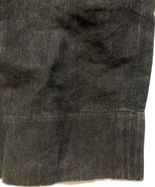 COMOLI（コモリ）COMOLI (コモリ) リネンパンツ ブラック サイズ:1の古着・服飾アイテム