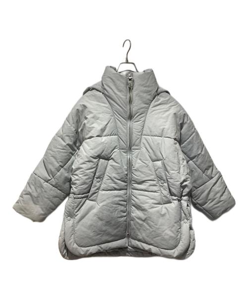 edit.for lulu（エディットフォールル）edit.for LuLu (エディットフォールル) パデット コート グレー サイズ:ＦＲＥＥの古着・服飾アイテム