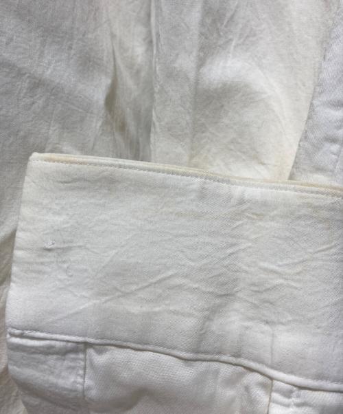 山内（ヤマウチ）山内 (ヤマウチ) 塩縮加工コットンリネンシャツ ベージュ サイズ:3の古着・服飾アイテム