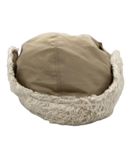JULIUS（ユリウス）JULIUS (ユリウス) GORDINI HEAVY BOA FLIGHT CAP ベージュの古着・服飾アイテム