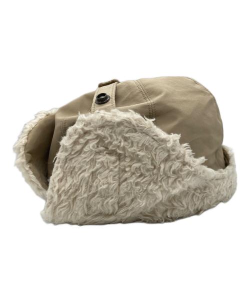 JULIUS（ユリウス）JULIUS (ユリウス) GORDINI HEAVY BOA FLIGHT CAP ベージュの古着・服飾アイテム