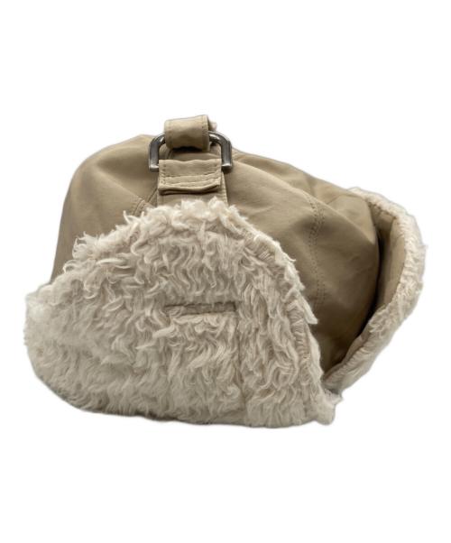 JULIUS（ユリウス）JULIUS (ユリウス) GORDINI HEAVY BOA FLIGHT CAP ベージュの古着・服飾アイテム