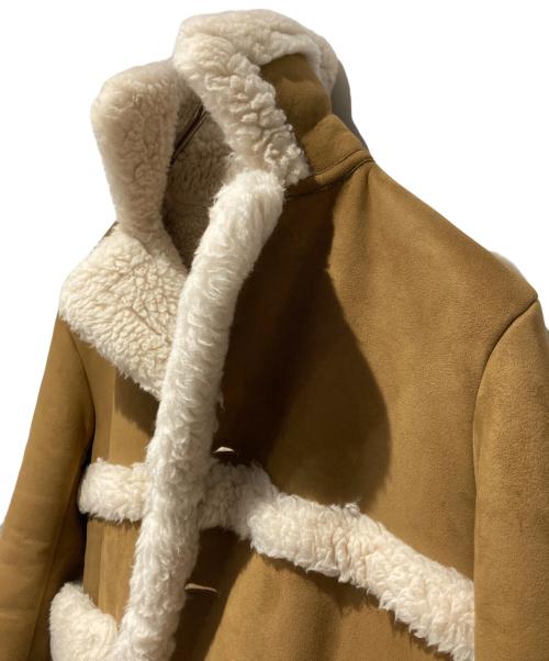 sacai（サカイ）sacai (サカイ) Faux Shearling Blouson ブラウン サイズ:１の古着・服飾アイテム