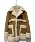 sacai（サカイ）の古着「Faux Shearling Blouson」｜ブラウン