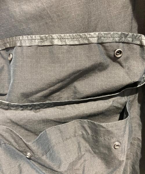 AURALEE（オーラリー）AURALEE (オーラリー) WASHED FINX RIPSTOP CHAMBRAY BIG FIELD BLOUSON ブラック サイズ:5の古着・服飾アイテム