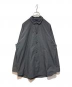 teatoraテアトラ）の古着「CARTRIDGE SHIRT MOTION STRUCTURE」｜グレー
