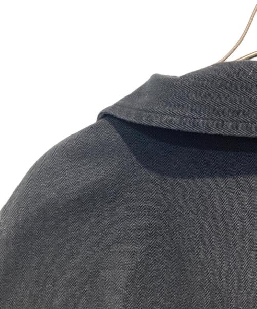 OLD JOE & Co.（オールドジョー）OLD JOE & Co. (オールドジョー) PATINA HERRINGBONE SOUVENIR JACKET ブラック サイズ:38の古着・服飾アイテム