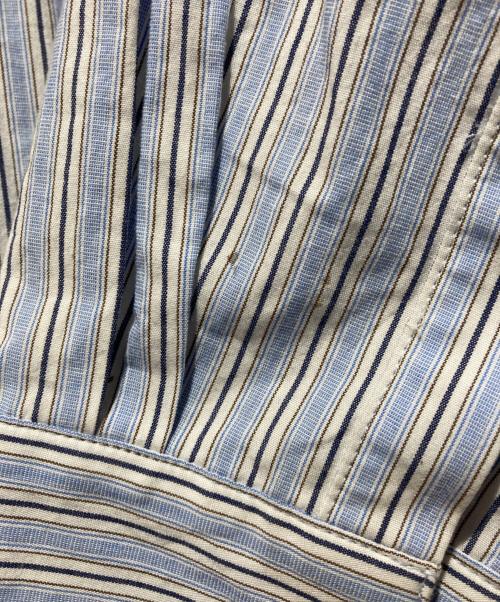 Vivienne Westwood RED LABEL（ヴィヴィアンウエストウッドレッドレーベル）Vivienne Westwood RED LABEL (ヴィヴィアンウエストウッドレッドレーベル) ストライプシャツワンピース スカイブルー サイズ:00の古着・服飾アイテム