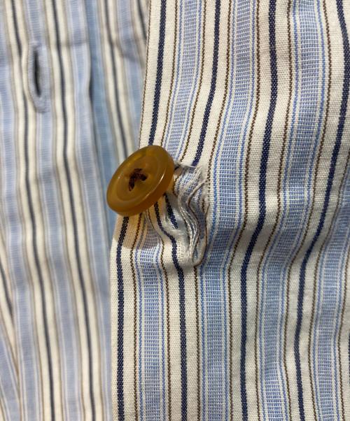 Vivienne Westwood RED LABEL（ヴィヴィアンウエストウッドレッドレーベル）Vivienne Westwood RED LABEL (ヴィヴィアンウエストウッドレッドレーベル) ストライプシャツワンピース スカイブルー サイズ:00の古着・服飾アイテム