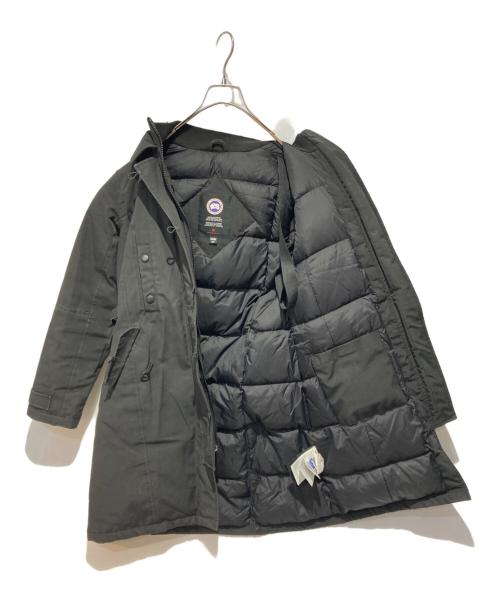 CANADA GOOSE（カナダグース）CANADA GOOSE (カナダグース) Kensington Parka ダウンコート ブラック サイズ:Sの古着・服飾アイテム