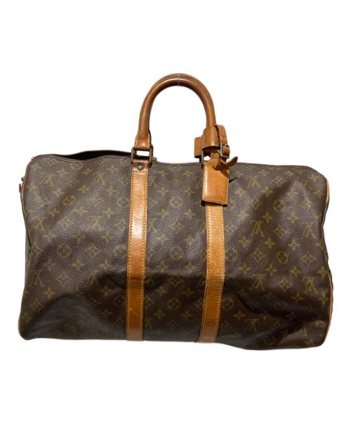 LOUIS VUITTON（ルイ ヴィトン）LOUIS VUITTON (ルイ ヴィトン) トラベルバッグ ブラウンの古着・服飾アイテム
