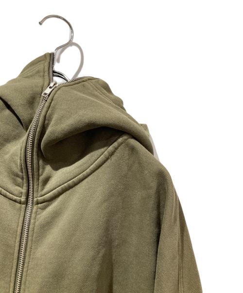 entire studios（エンタイアスタジオ）ENTIRE STUDIOS (エンタイアスタジオ) FULL ZIP パーカー オリーブ サイズ:XSの古着・服飾アイテム