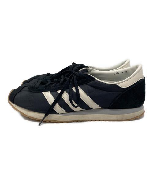 adidas（アディダス）adidas (アディダス) ローカットスニーカー ブラック×ホワイト サイズ:JP 28.5cmの古着・服飾アイテム