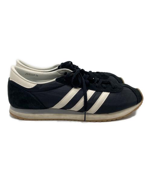 adidas（アディダス）adidas (アディダス) ローカットスニーカー ブラック×ホワイト サイズ:JP 28.5cmの古着・服飾アイテム
