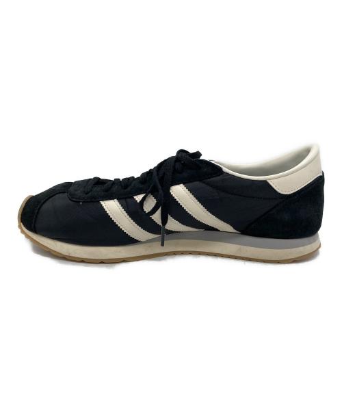 adidas（アディダス）adidas (アディダス) ローカットスニーカー ブラック×ホワイト サイズ:JP 28.5cmの古着・服飾アイテム