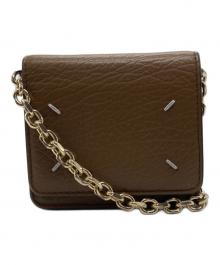 Maison Margiela（メゾンマルジェラ）の古着「チェーンウォレット」｜ベージュ