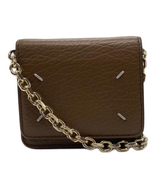 Maison Margiela（メゾンマルジェラ）Maison Margiela (メゾンマルジェラ) チェーンウォレット ベージュの古着・服飾アイテム