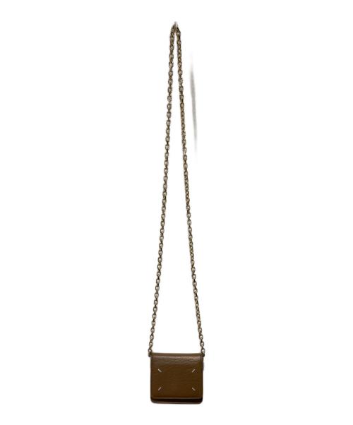 Maison Margiela（メゾンマルジェラ）Maison Margiela (メゾンマルジェラ) チェーンウォレット ベージュの古着・服飾アイテム