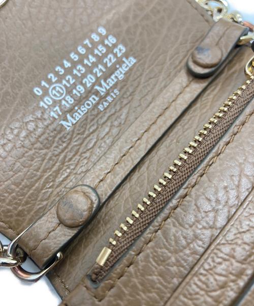 Maison Margiela（メゾンマルジェラ）Maison Margiela (メゾンマルジェラ) チェーンウォレット ベージュの古着・服飾アイテム