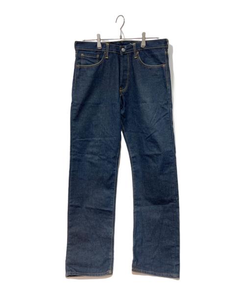 EVISU（エヴィス）EVISU (エヴィス) ペイントデニムパンツ インディゴ サイズ:32の古着・服飾アイテム