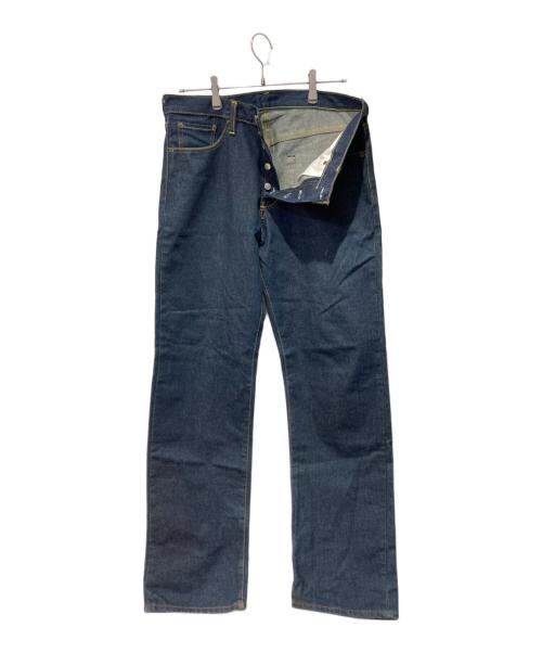 EVISU（エヴィス）EVISU (エヴィス) ペイントデニムパンツ インディゴ サイズ:32の古着・服飾アイテム