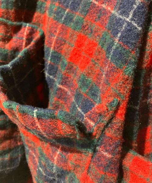 PENDLETON（ペンドルトン）PENDLETON (ペンドルトン) チェックガウンシャツ レッド サイズ:Mの古着・服飾アイテム