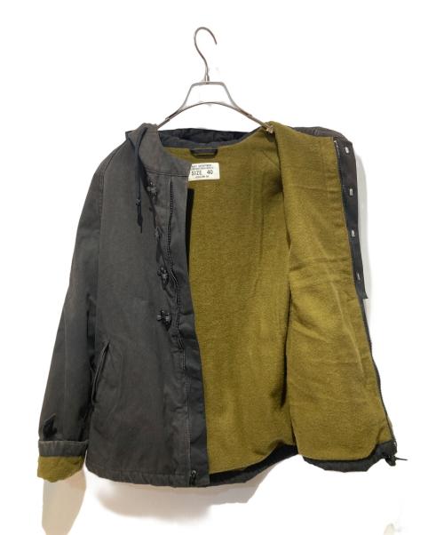 HOUSTON（ヒューストン）HOUSTON (ヒューストン) レインパーカージャケット ブラック サイズ:40の古着・服飾アイテム