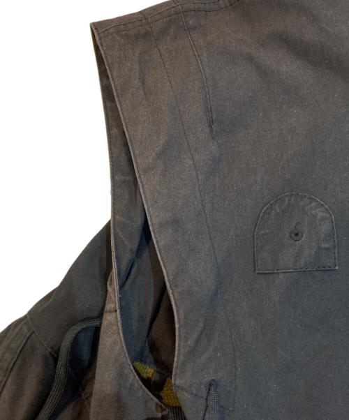 HOUSTON（ヒューストン）HOUSTON (ヒューストン) レインパーカージャケット ブラック サイズ:40の古着・服飾アイテム