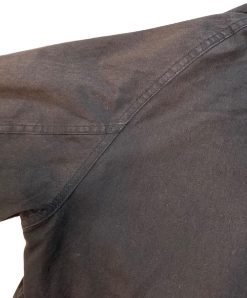 HOUSTON（ヒューストン）HOUSTON (ヒューストン) レインパーカージャケット ブラック サイズ:40の古着・服飾アイテム