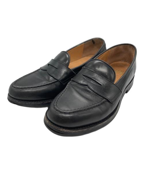 HARROGATE（ハロゲイト）HARROGATE (ハロゲイト) レザーシューズ ブラック サイズ:26cmの古着・服飾アイテム