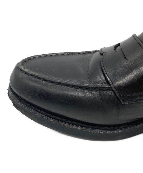 HARROGATE（ハロゲイト）HARROGATE (ハロゲイト) レザーシューズ ブラック サイズ:26cmの古着・服飾アイテム