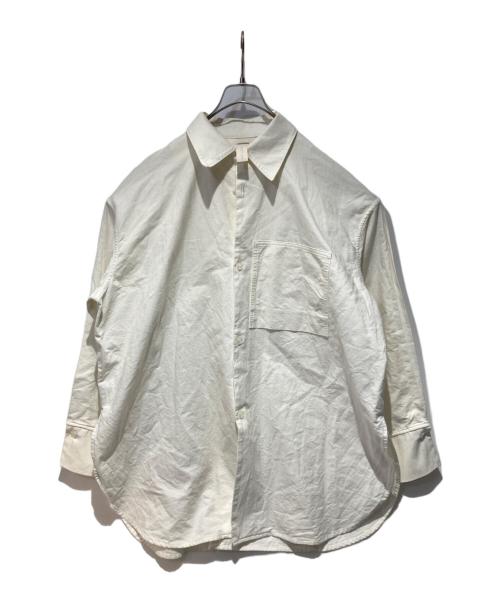 SHINYA KOZUKA（シンヤコズカ）SHINYA KOZUKA (シンヤコズカ) HIS SHIRT ホワイト サイズ:Sの古着・服飾アイテム