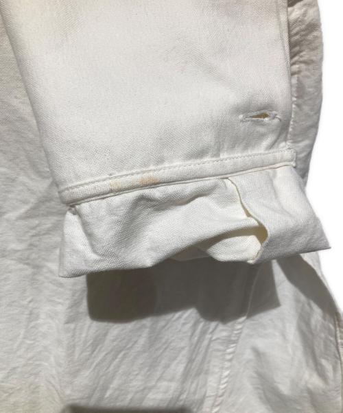 SHINYA KOZUKA（シンヤコズカ）SHINYA KOZUKA (シンヤコズカ) HIS SHIRT ホワイト サイズ:Sの古着・服飾アイテム