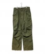 US ARMYユーエスアーミー）の古着「M-65フィールドパンツ」｜カーキ