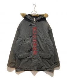 SUPREME（シュプリーム）の古着「24AW Washed Satin N-3B Parka」｜ブラック