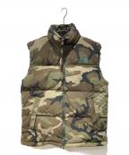 THE NORTH FACEザ ノース フェイス）の古着「ヌプシダウンベスト」｜オリーブ