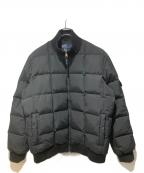 POLO RALPH LAURENポロ・ラルフローレン）の古着「60/40クロスキルティングボンバーダウンジャケット」｜ブラック