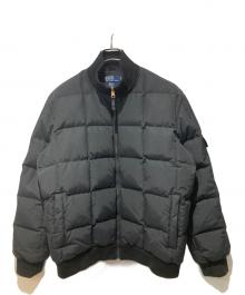 POLO RALPH LAUREN（ポロ・ラルフローレン）の古着「60/40クロスキルティングボンバーダウンジャケット」｜ブラック